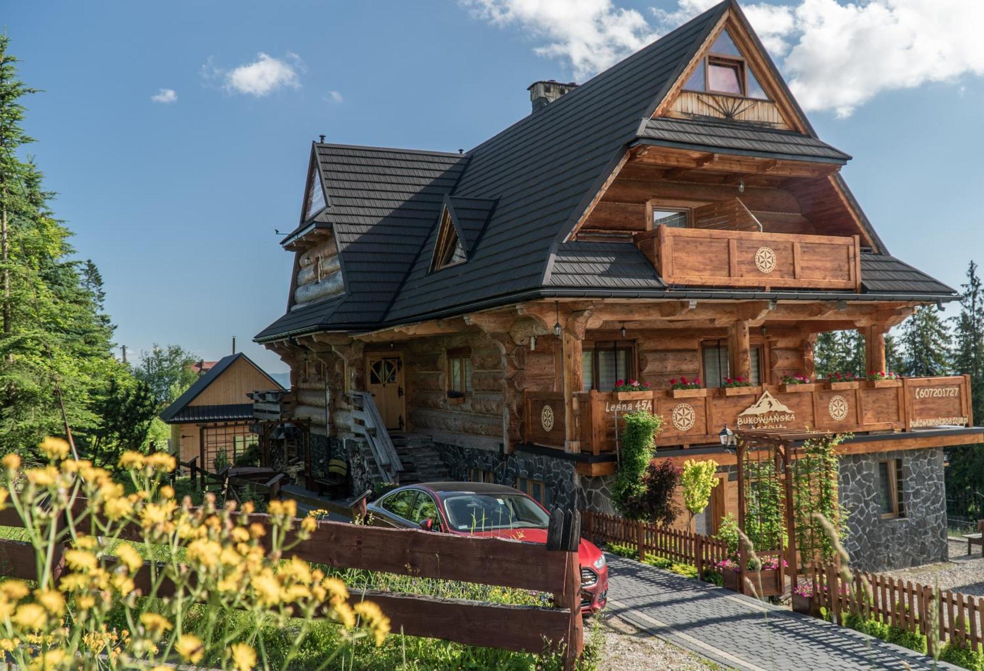 Bukowianska Ostoja - Sauna, Jacuzzi I Balia W Ofercie Bukowina Tatrzańska Exteriör bild